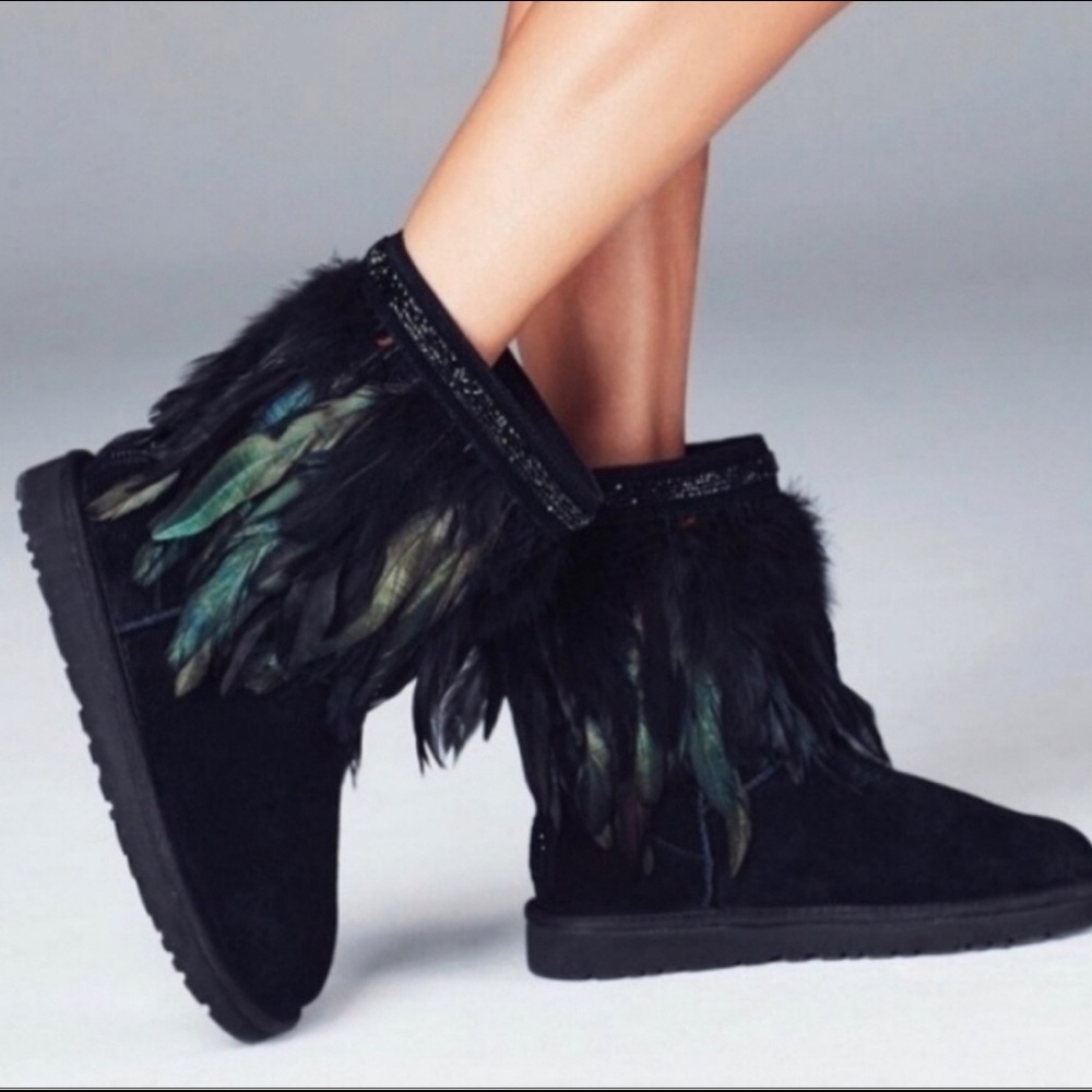 Ugg Peacock Feather Boots 8